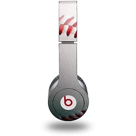 Skin Decal Wrap Works with Original Beats Solo HD Headphones Baseball Skin Only (Headphones NOT Included)