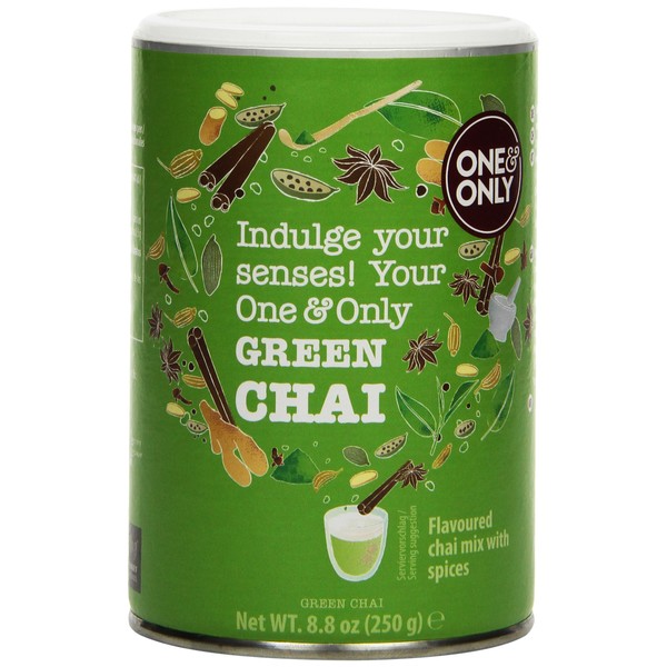One&Only Green Chai Powder mit Matcha 250g Dose, 1er Pack