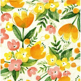 (2) Two Paper Lunch Napkins for Decoupage/Mixe