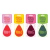 Juicy Blast 4 Pack Car Air Fresheners - Pineapple, Cherry,