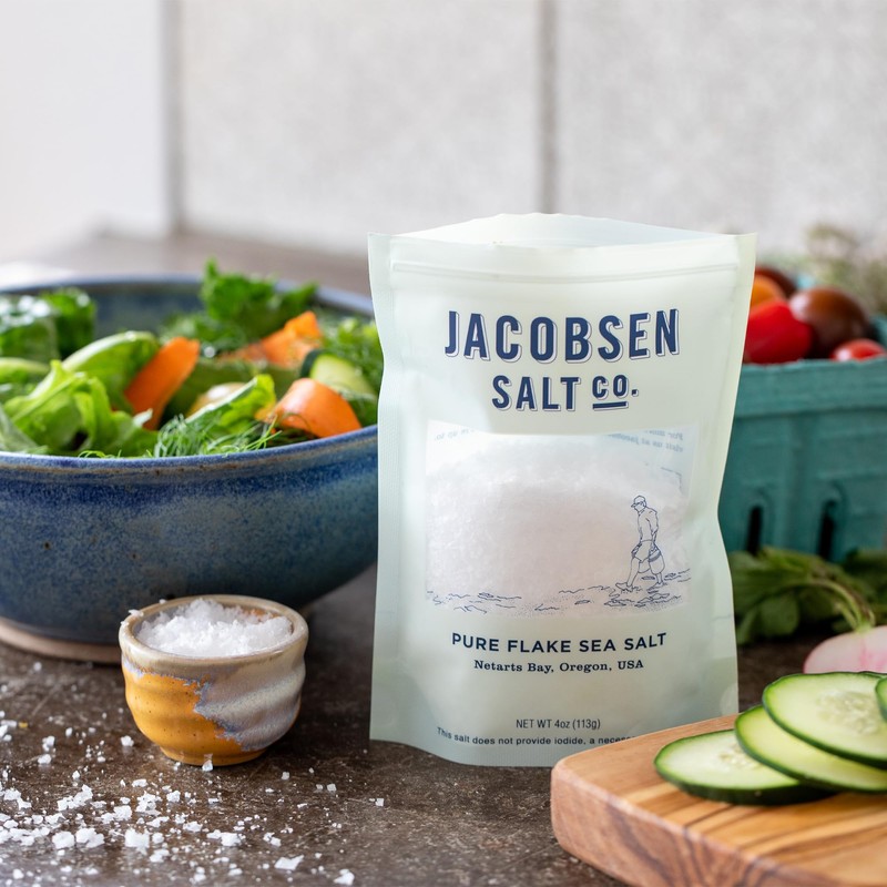 Jacobsen Salt Co. Pure Flake Sea Salt – Kosher Salt,