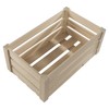 WooDeeDoo Medium Wooden Storage Slatted Crate Box | 28.5 x