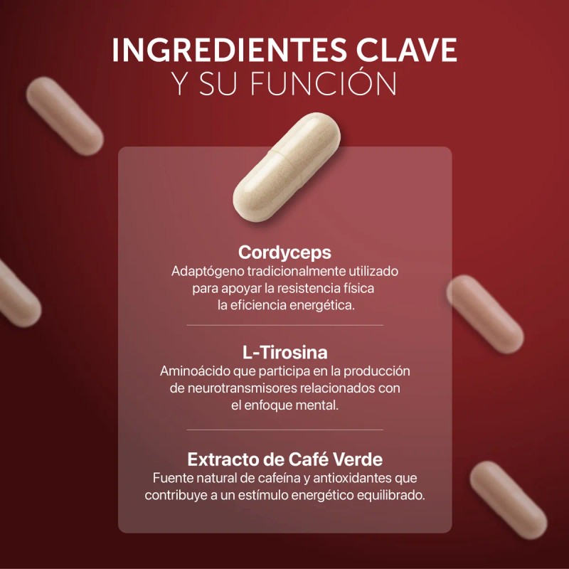 Vivenia Eneractiv Energa Diaria Y Enfoque Mental 60 Cpsulas
