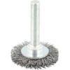 Osborn 2503141 Steel Wire Wheel Brush, Silver, 40 mm