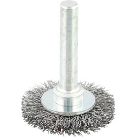 Osborn 2503141 Steel Wire Wheel Brush, Silver, 40 mm