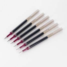 Pentel Refill Ink - for EnerGel Gel Pen, 0.3mm Needle Tip, Extra Fine, Black Ink, Pack of 6 Refills