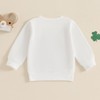 YINGISFITM Toddler Baby Girl Christmas Outfit Santa Long Sleeve Shirts