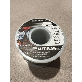 Amerway 50/50 Onyx Solder 1# Spool
