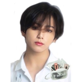 MGRANDE wig premium line 【 active top stylist produce 】 6 items set inner color line men's original wig short small face effect（jack black DY62B）