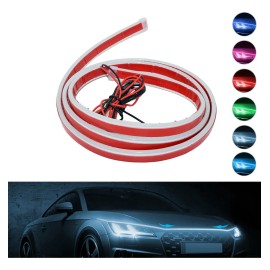 Tira Led Secuencial Cofre Auto Camioneta Luz Diurna Suv 1.8m