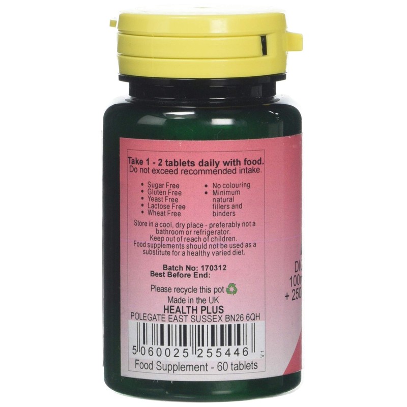 Health Plus Artichoke Digestive Health Supplement - 60 Tablets