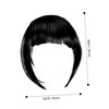 Beavorty Clip In Bangs Hair Extension Lightweight Fake Bang Fringe