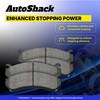 AutoShack Rear Ceramic Brake Pad Set | Replacement for 2017-2025