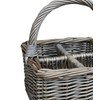 Condiment Holder Wicker Basket Cutlery Holder for Table Party -