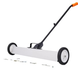 Unbranded 36'' Rolling Magnetic Pick-Up Sweeper for Nails Needles Screws Collection 30lbs