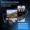 IFECCO Bone Conduction Headphones Bluetooth 5.4, Open Ear Running Headphones