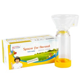 Inhaler Spacer for Kids,Come with Mask,Fit Any Size,Sealed Package,Clean and Safe