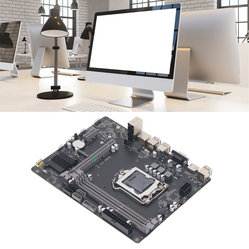 H81M Computer Motherboard LGA1150 CPU Dual Channel DDR3 Memory USB3.0