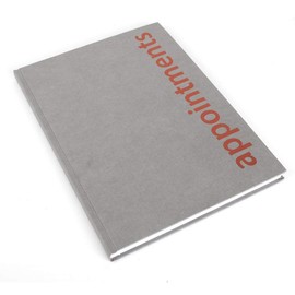 Agenda Appointment Book Assistant - Grey (6 Column)