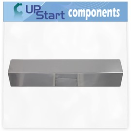 5-Pack BBQ Grill Heat Shield Plate Tent Replacement Parts for Brinkmann 810-4535-S - Compatible Barbeque Stainless Steel Flame Tamer, Guard, Deflector, Flavorizer Bar, Vaporizer Bar, Burner Cover 15"