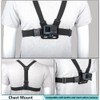 YHTSPORT Chest Mount Harness, Chesty Strap with J Hook Adapter,