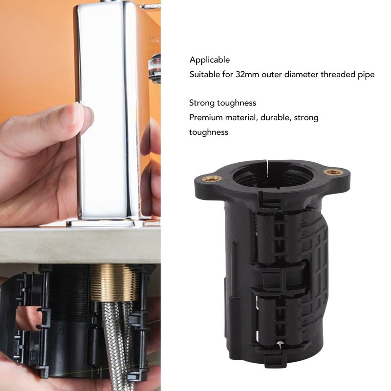 Faucet Nut Fixed Base, Wash Basin Faucet Fastener Plastic 2