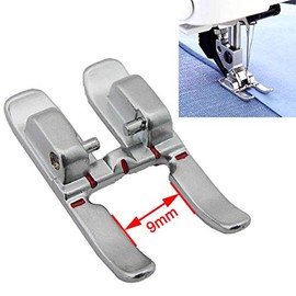 CKPSMS -Marke -1PC # 93-036933-91 9mm Open Toe IDT Fit Presser Foot for Pfaff Sewing Machines (9mm Satin Stitch Metal Open Toe Foot and IDT)