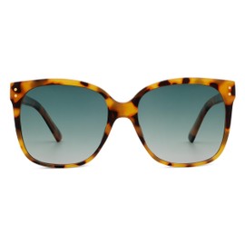 Peepers by PeeperSpecs Women's Poolside Polarized Sunglasses, Tokyo Tortoise, No Correction