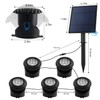T-SUN Solar Pond Light LED Underwater Pond Light Solar Fountain