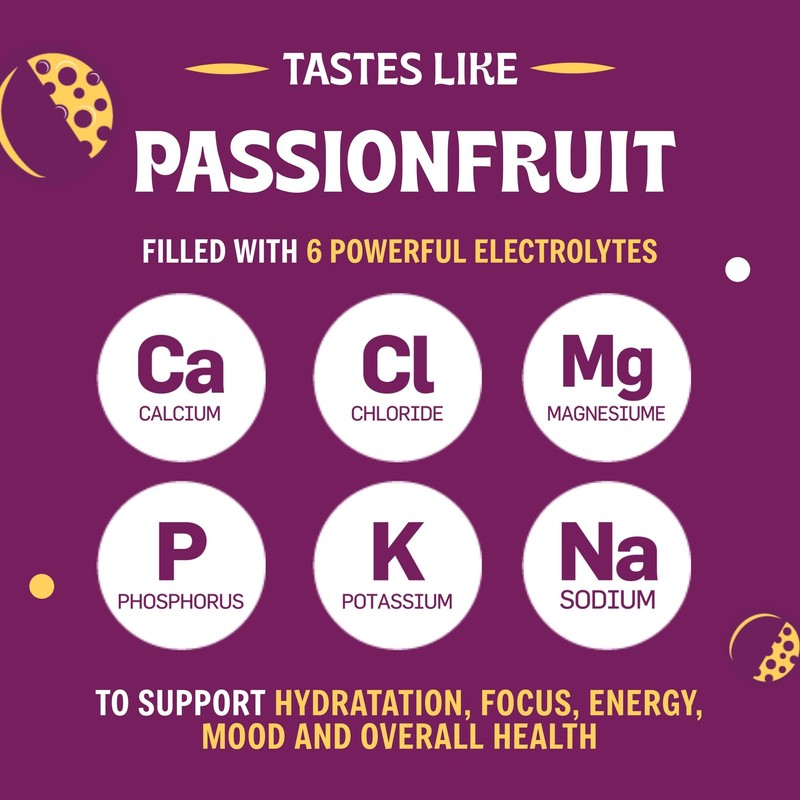 Electrolyte Powder – Zero Sugar Passionfruit Hydration Mix | 90