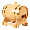 1L Wooden Wine Barrel for Home Bars – Vintage Spigot