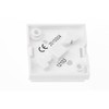 HUBER Surface-Mounted Door Bell Push 1-Way Polystyrene Door Bell Push