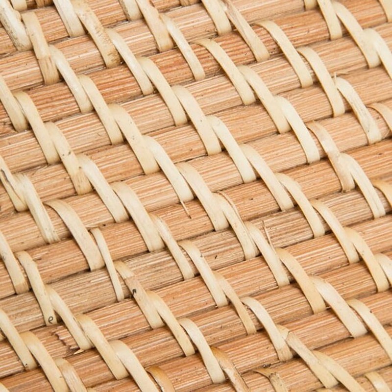 NITORI (NITORI) Rattan Basket RD-001 Vertical Half Width 19×Depth 26×Height