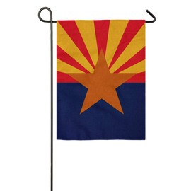 pingpi Arizona Flag Double-Sided Garden Flag - 12.5"x18"