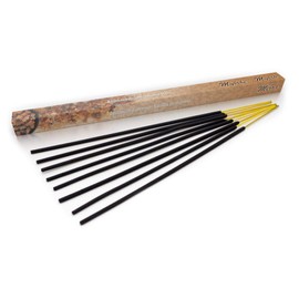 Premium Incense Sticks Myrrh Naturally Traditional from India in Fair Production 8 Pieces Each 45 Minutes for Energy Purification
