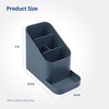 BLUE GINKGO Small Desk Organizer - Office Organization | Desk