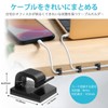 Lasocy Cable Clips, 50 Pack Cable Holder Cord Fastener, Cable
