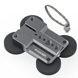 ROZOER Magnetic Camera Mount Baseplate for Cameras, Action Camera, and Smartphones, Magnetic Car Mount Baseplate and Gym Camera Holder