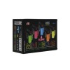 NEON 40 Butane Torch Lighters - Neon with Adjustable Flame
