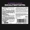 Body Attack Body Attack Flav Drops, 50 ml, Blueberry, flavor