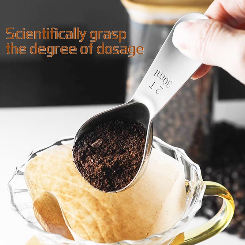 Coffee Spoon Scoop, 18/8 Coffee Spoon, Measuring Spoon, Coffee Measuring