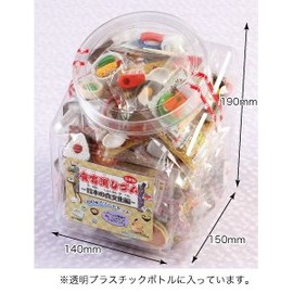 Shokuiku Erasers, Japanese Food Culture Edition, 60 Piece Assorted Set