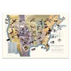 Ducks, Geese & Swans Flyways Map Poster – United States