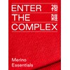 Enter the Complex® Unisex Lightweight Merino Beanie, Single Layer Knitted
