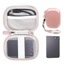 Alltravel Case for AI Voice Recorder Compatible with PLAUD Note Voice Recorder w/Case (Rose Gold)