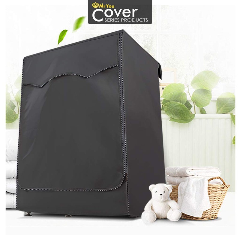 Washing Machine Cover/Dryer Cover,Fit for Most 7.5-12KG. Front-loading Machine,Cover on