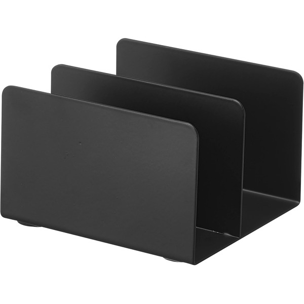 Yamazaki 1950 Face Mask, Stand, Black, W3.1 x D 3.0
