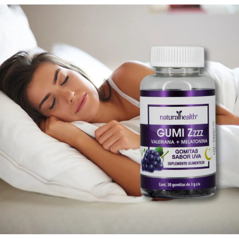 Gomitas Gumi Zzzz Valeriana Sueño Insomnio