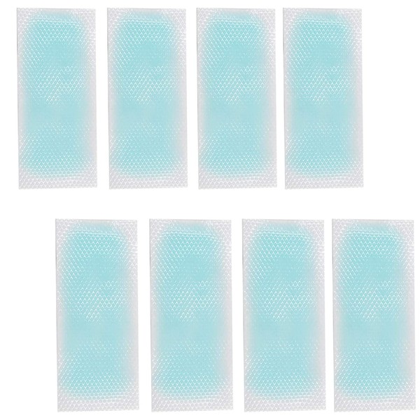 40 Pcs Fever Cooling Gel Patches,Cooling Forehead Strips Relieve Headache,Toothache Pain,Drowsiness, Fatigue, Refreshing, Relieve Fatigue, Muscle ache, Sprain,Sunstroke