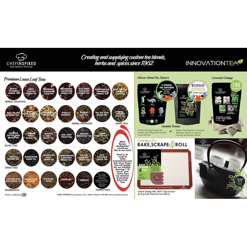 Sencha Green Tea by Chef Inspired, THÉ VERT Sencha, 1